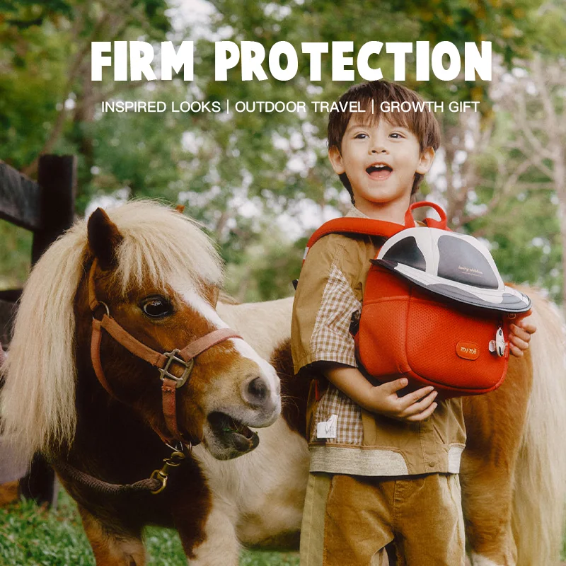 Zoyzoii 2024 3D Cute Kids Dinosaur Backpack Kindergarten Toddler Bags Gift Child Hat Bags For Girls And Boys