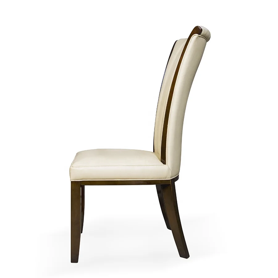  C015 hotel wooden chairs restaurant italian design leather wood comfortable