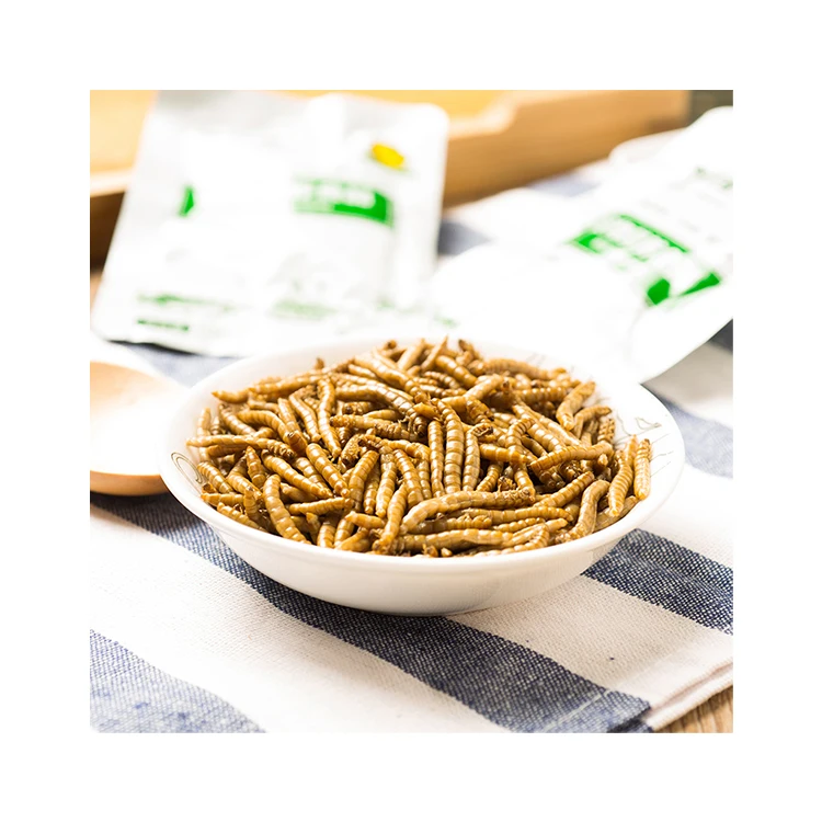 Пищевое питание для богатых насекомых, пищевые насекомые, эко-свежий мясной червь для домашних животных