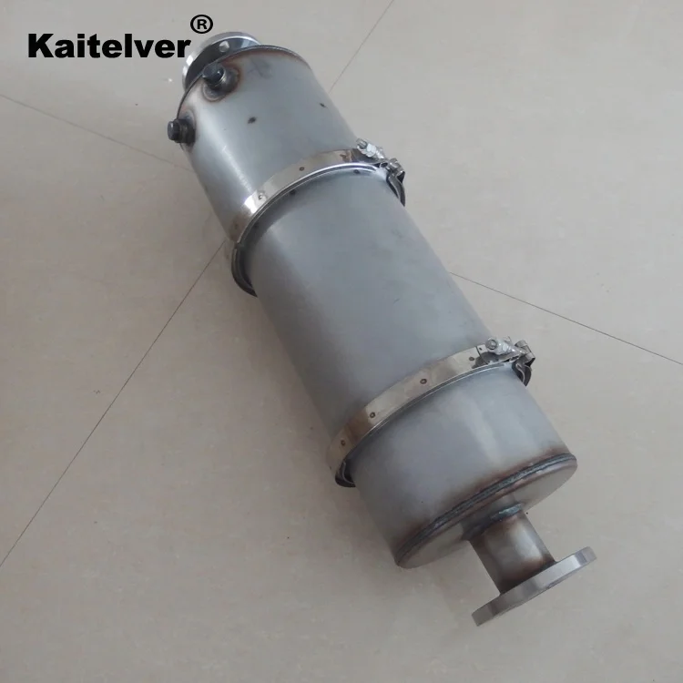 Catalytic converter diesel particulate filter for diesel generator and genset DPF+DOC