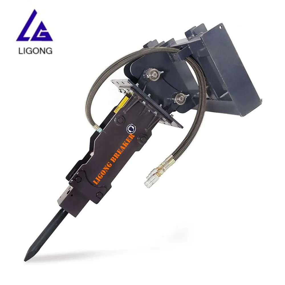 Daewoo excavator with jack hammer,construction machinery spare parts hydraulic breakers for sale