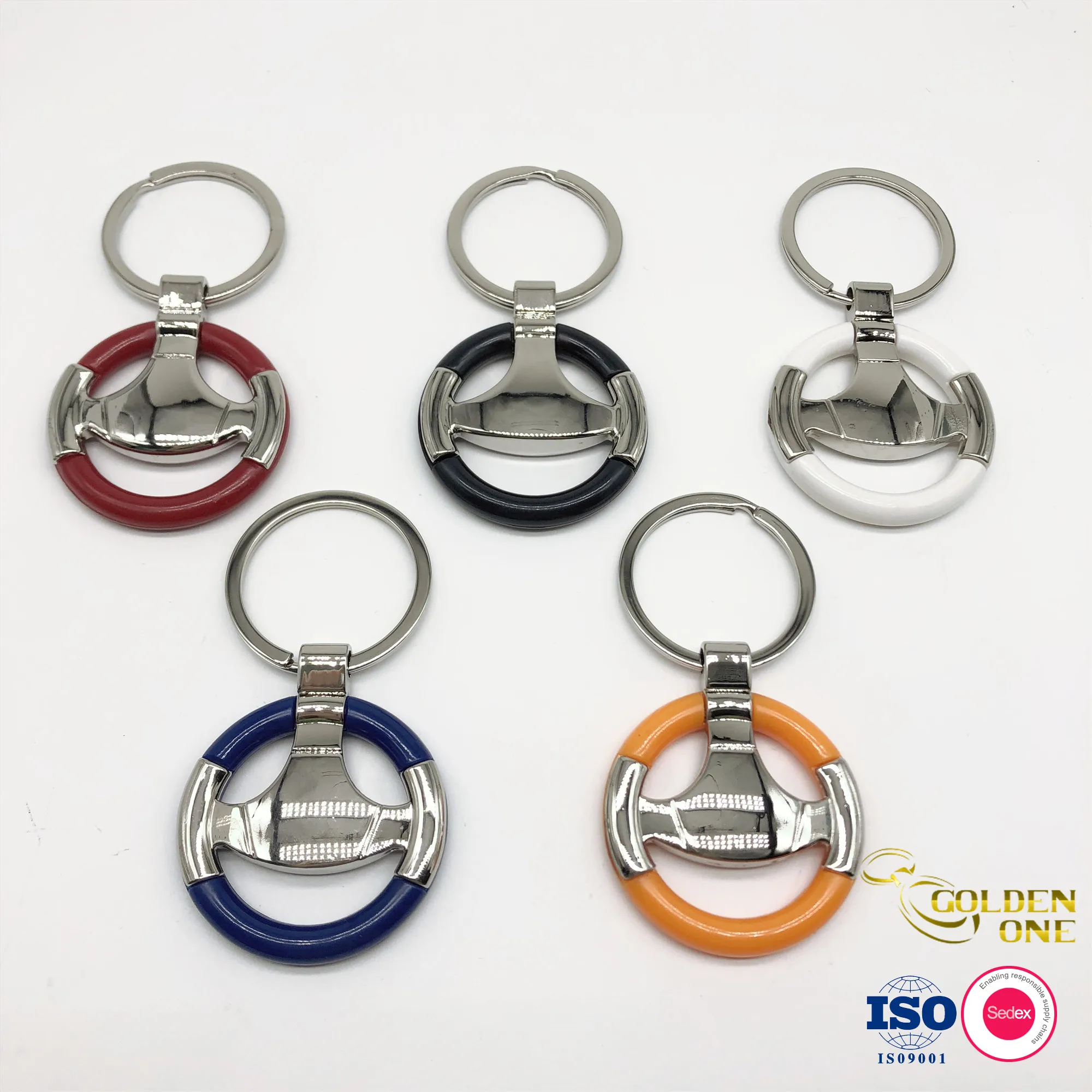 OEM/ODM Exclusive Design Custom Keychain Manufacturer Made Metal Alloy Bag Keychains Innovative Whistle Key Chain for Men