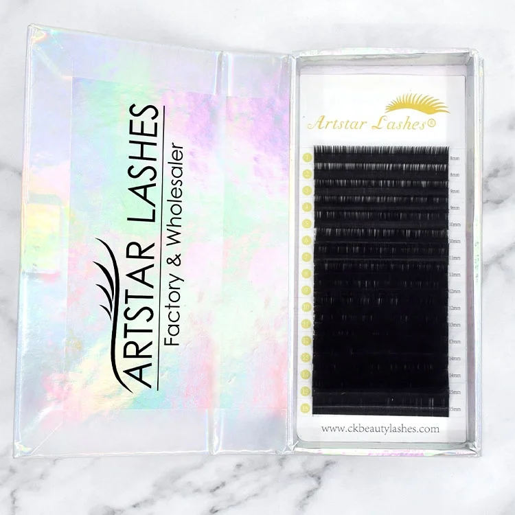 
Artstar Lashes Private Label Silk Classic Volume Individual Color Eyelash Extension Wholesale Lashes Eye Lash Extensions 