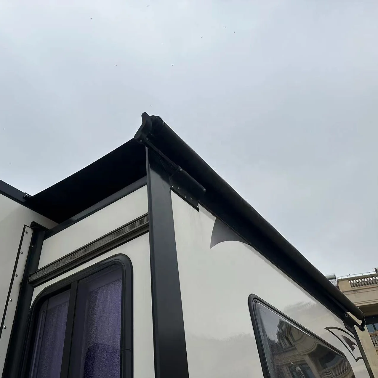 RV тент выдвижной Топпер для каравана и внешний аксессуар коробки