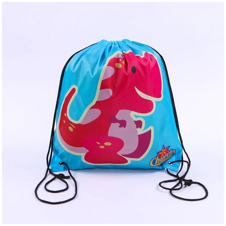 
Custom Cheap Polyester Waterproof Colorful Drawstring Bag , Laundry Bag, Backpack Bag 