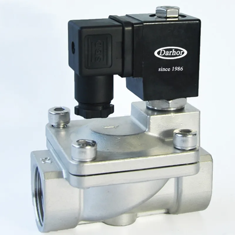 Нормально Закрытая Магнитная диафрагма DN25, 220 В, 1 дюйм, пластиковый водяной электромагнитный клапан 12 В, 24 В