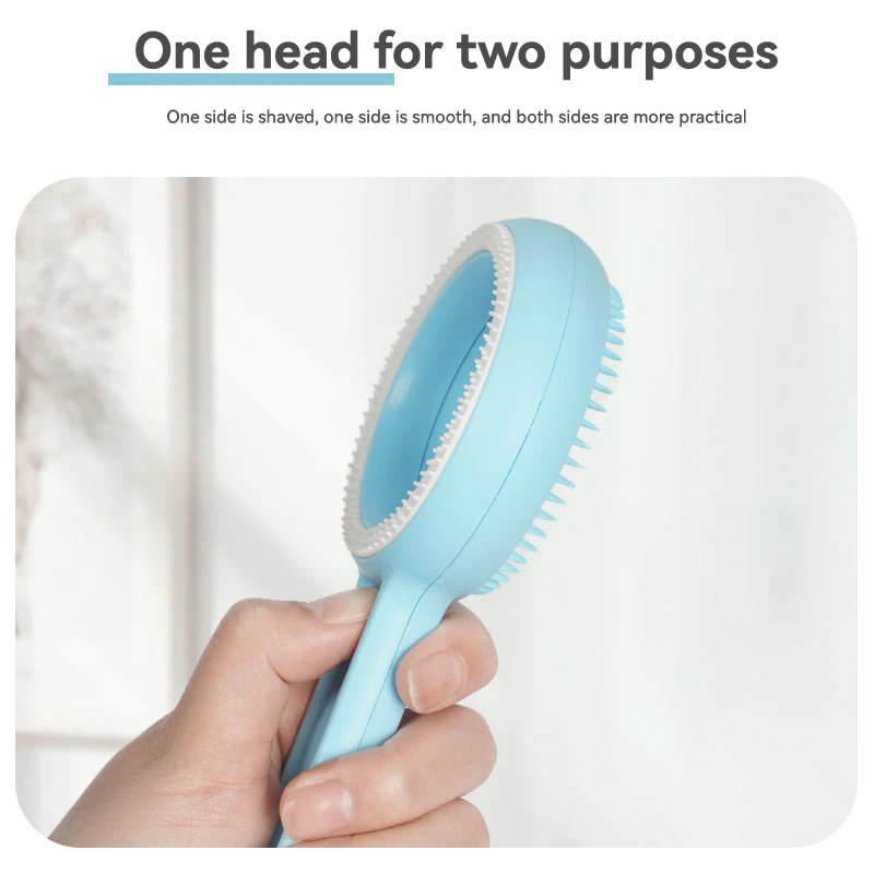 New Design Pet Double Sides Brush Hair Remover Doughnut Shape Cat Dog Grooming Comb