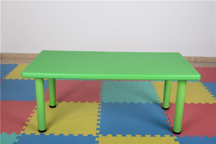 Kindergarten rectangular tables kids plastic chairs and tables children table and chair