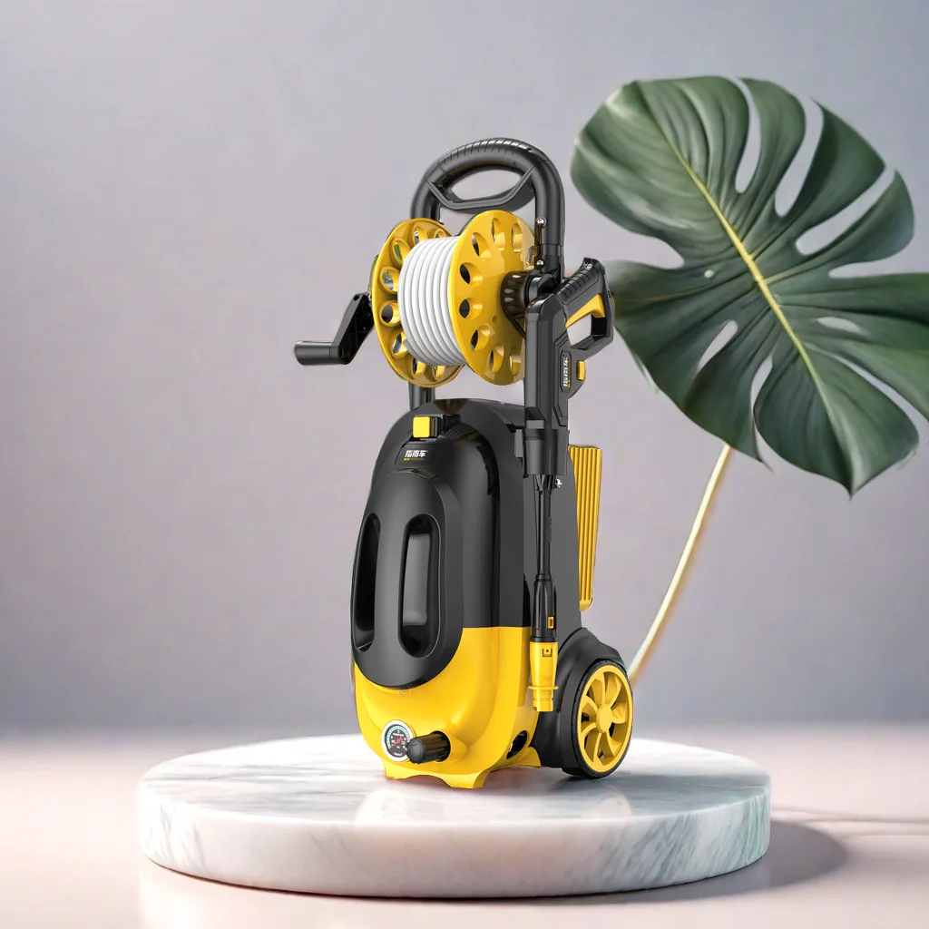 Long Working Life 2000w High Pressure Car Washer 150bar Induction Motor Pressure Washer For Car
