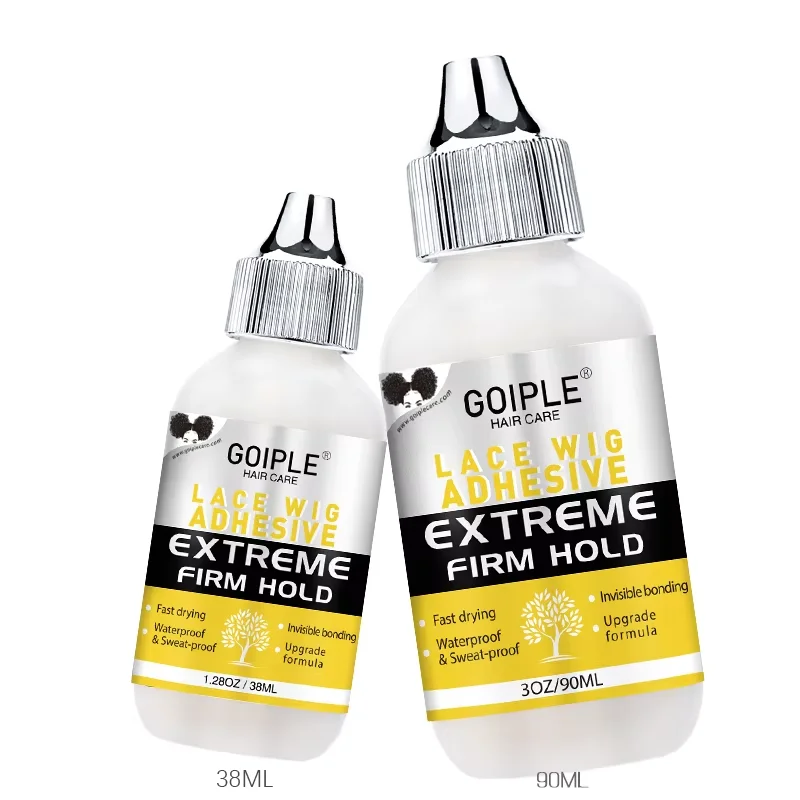 Wholesale No Latex Bond for Hair Styling System Toupee Front Private Label Waterproof Lace Glue Wig Adhesive for Human Hair