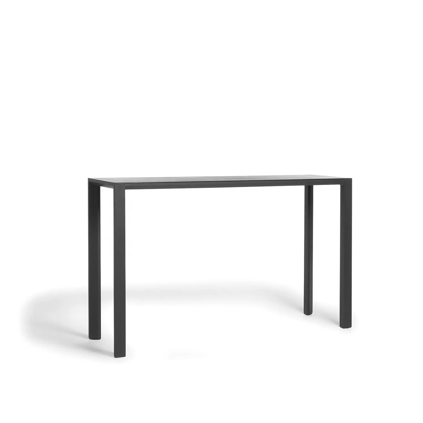 Height outdoor bar tables for Christmas and New Year party hotel home used rectangle metal durable table