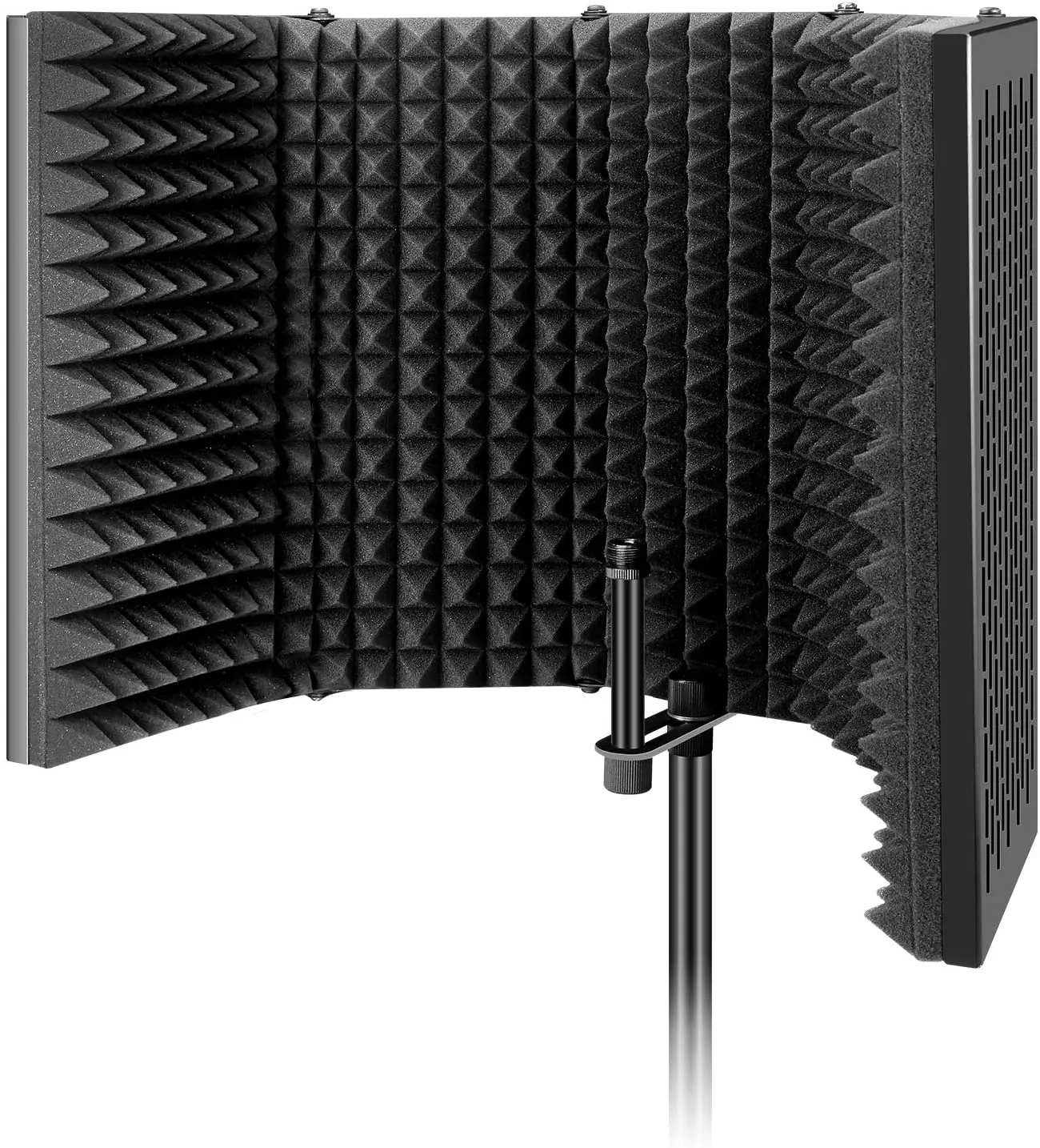 Studio Recording Microphone Isolation Shield, Suitable for  any condenser microphone recording