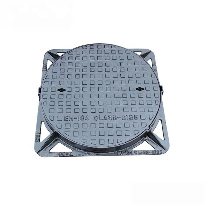 Ductile Cast Iron 500mm Round Manhole Cover En124 C250