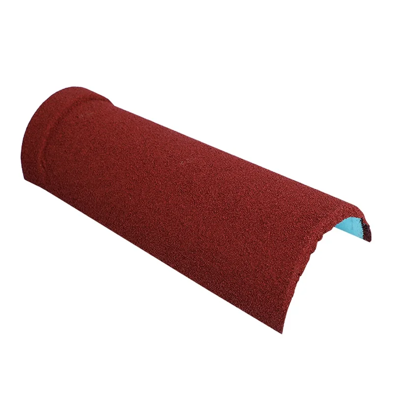 Аксессуары для 50-летней гарантии: круглая кромка металлической черепицы с каменным покрытием архитектуры