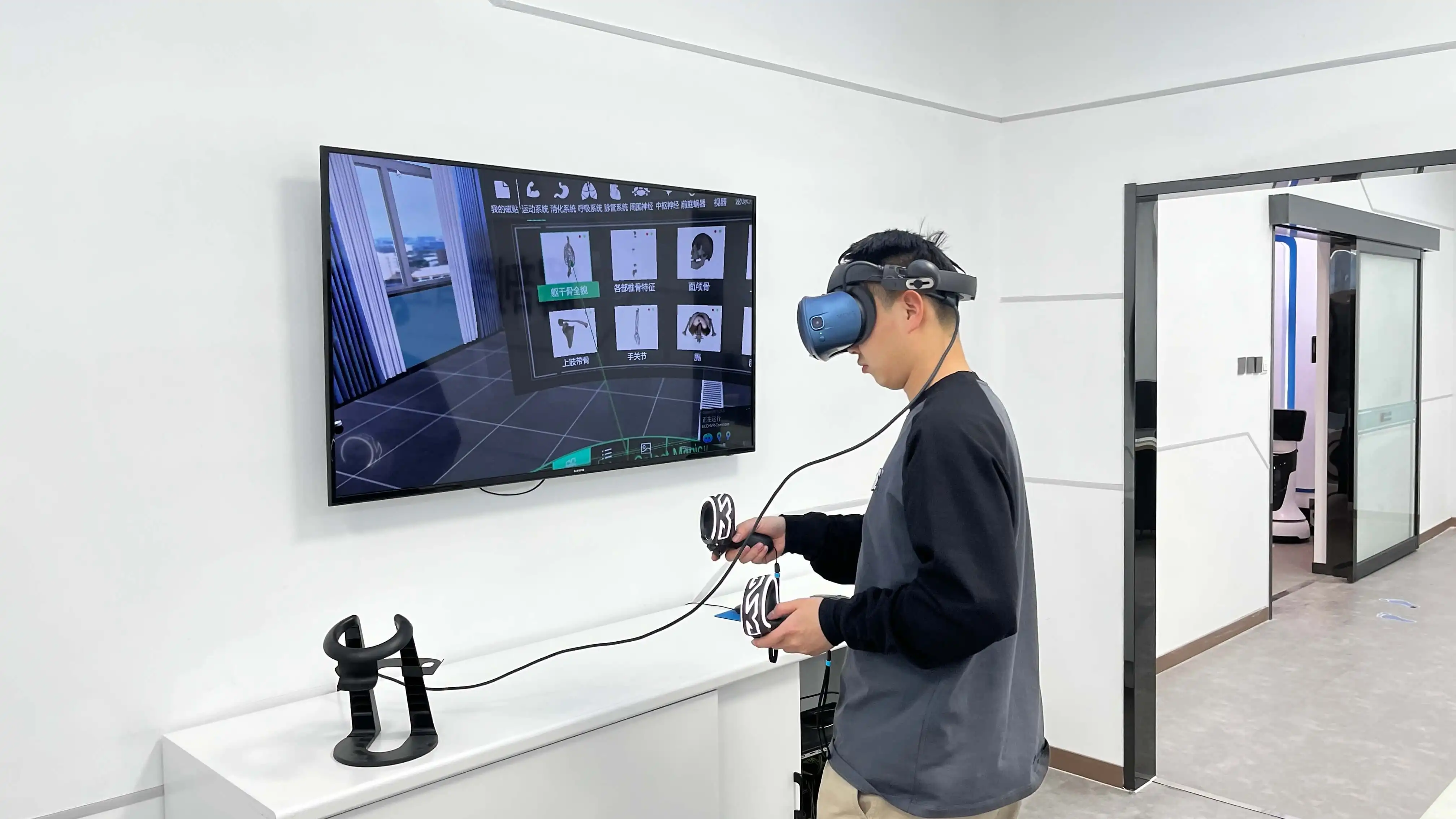 Виртуальная анатомия VR устройство цифровая человеческая модель для медицинского образования