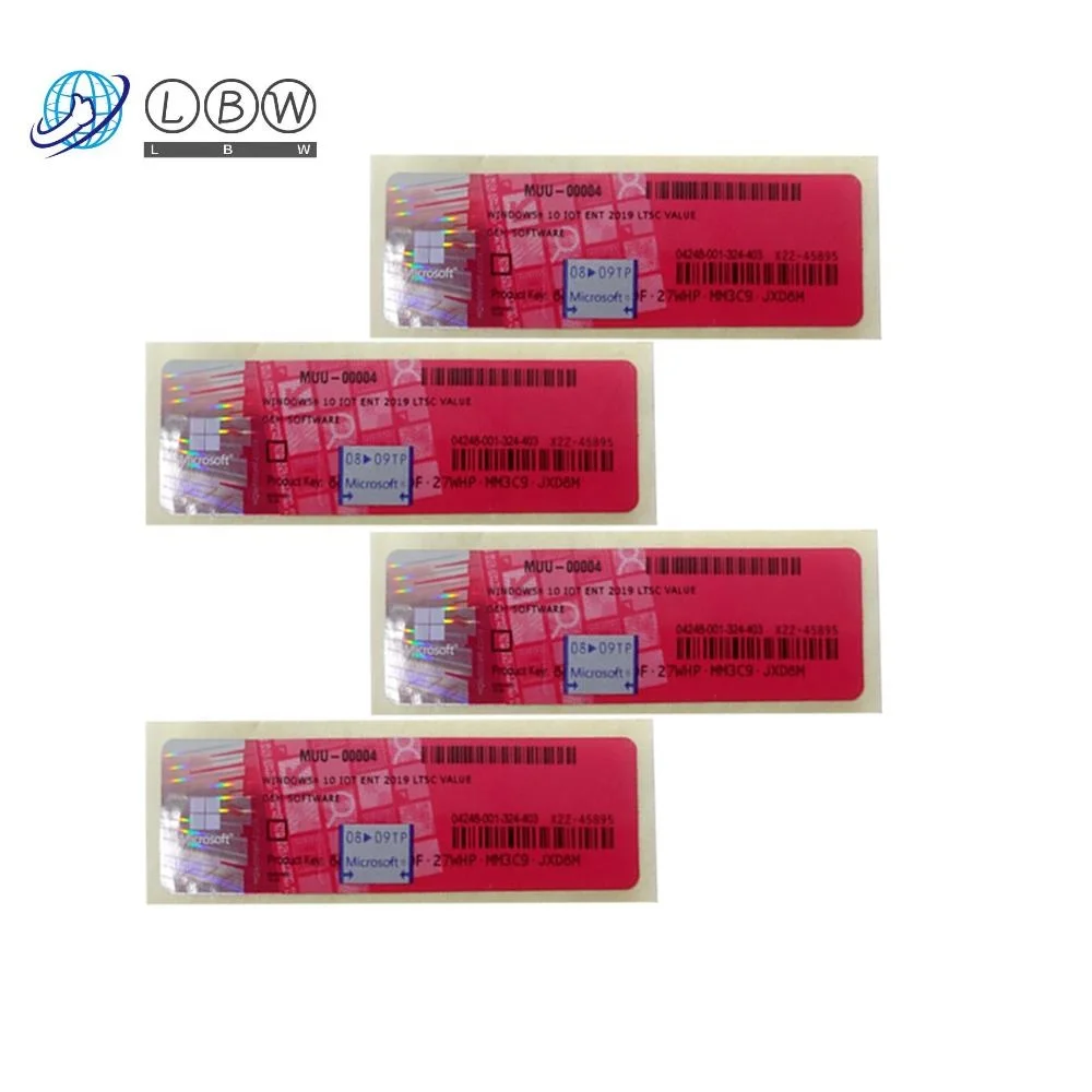 Hot style Win dows 10 iot Enterprise 2019 LTSC Value /high end /entry 2021 New Global Online Activation Lifetime Key