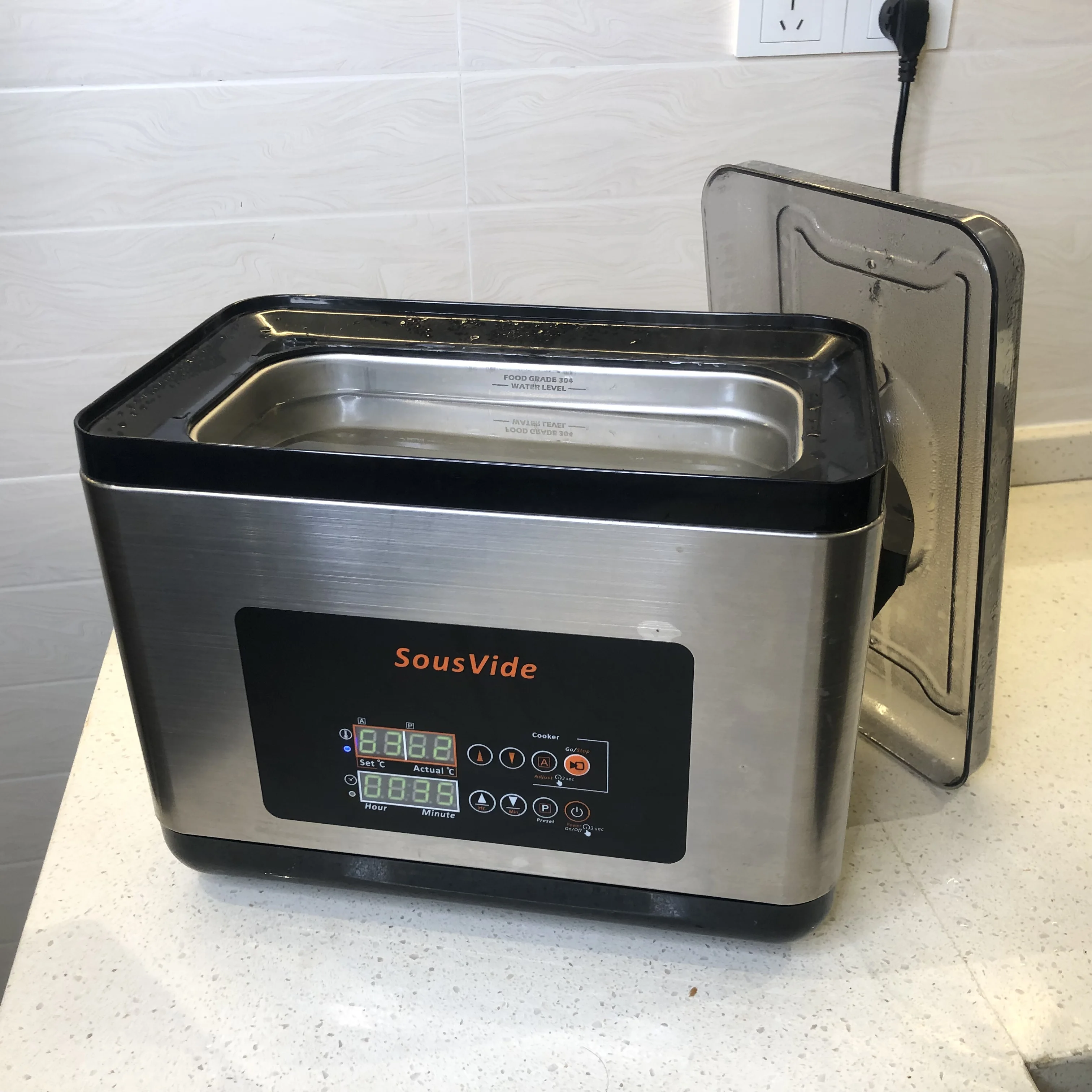 Можно приготовить еще больше и полезно, даже нагревающаяся водяная ванна для стейка/ягненка/яйца/куриной груди/морепродуктов, для домашнего использования, премиум, 6 л, водяная Ванна под вид