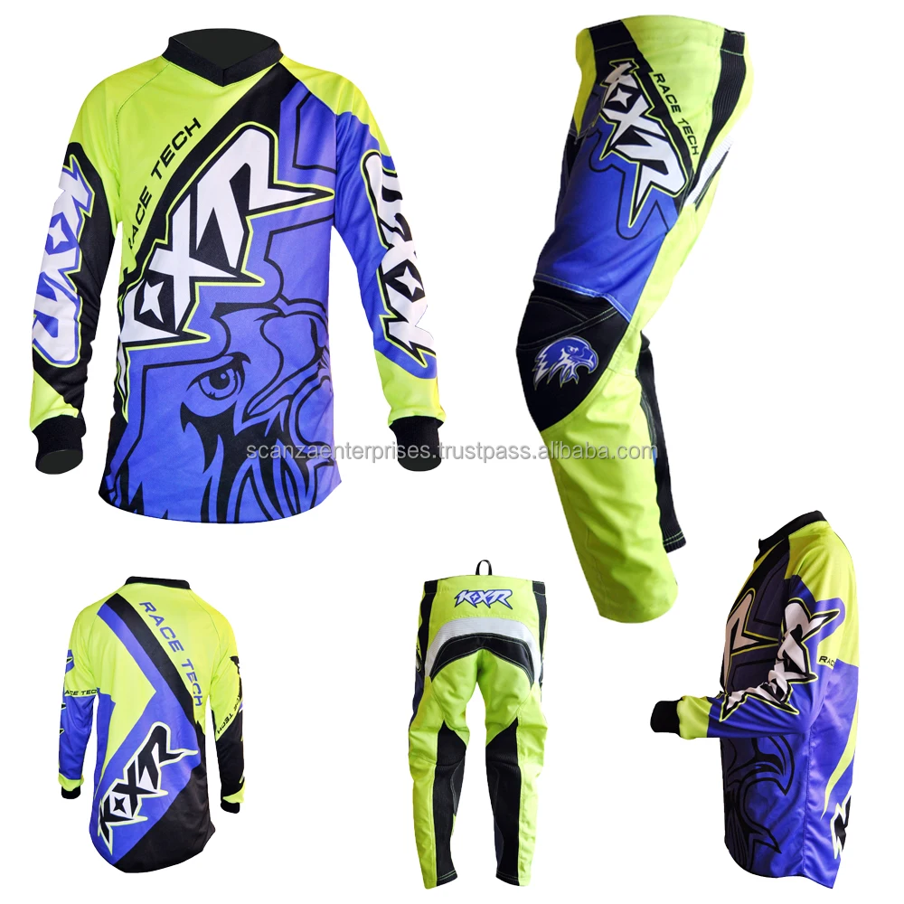 Cycling Suit Top Selling Body Armor Motocross Suit Body Protection Motocross Jersey Shirt Set Style Time Lead Sportswear Support