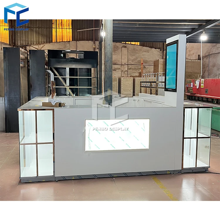 Perfume Showcase Perfume Display Cabinet Design Perfume Cosmetic Kiosk