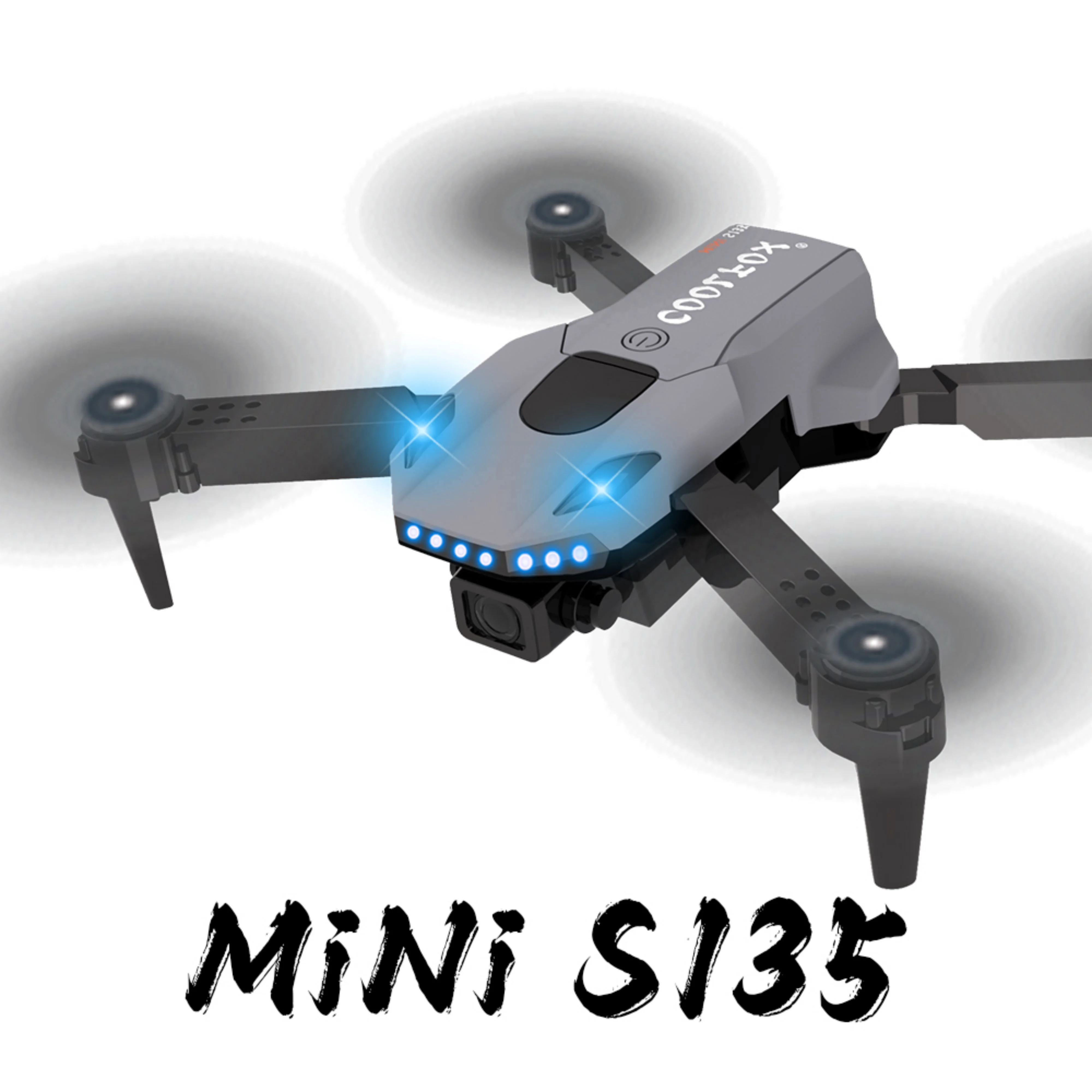 Mini S135 Drone with Camera - 4K HD FPV Foldable Drone with Carrying Case Remote Control Toys Drones for Kids and Adults