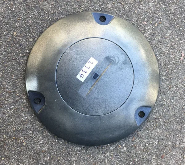 LoRa Rosim outdoor parking occupancy detection IOT sensor with LED display for Motel parking guidance