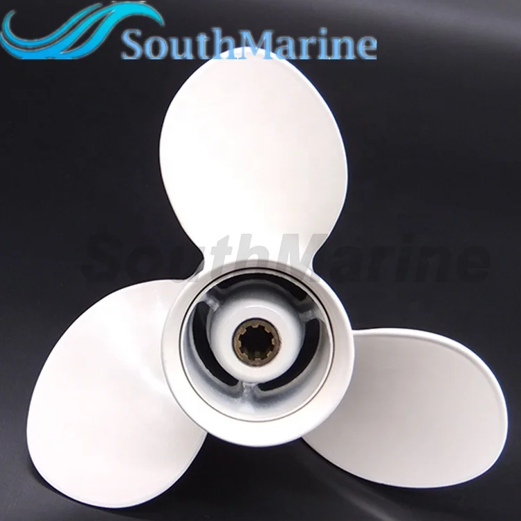 Boat Engine Aluminum Alloy Propeller 9 1/4x8-J for Yamaha 9.9HP 15HP Outboard Motor 9.25x8  63V-45947-00-00 683-45947-00-00