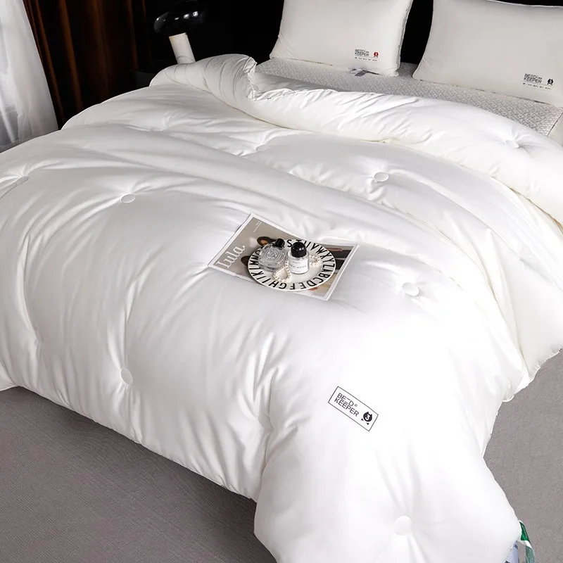 Maternal and infant class A 60 long-staple cotton antibacterial and anti-mite winter quilt thickened and warmed double quilt