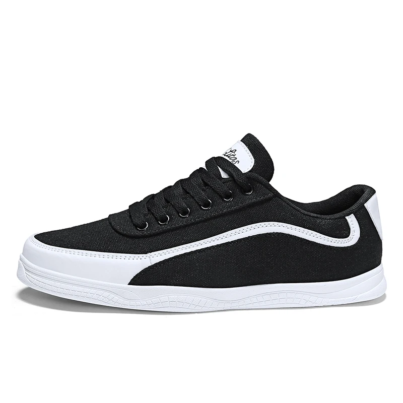 Лидер продаж, низкие дышащие холщовые кроссовки с верхом для ходьбы, мужская повседневная обувь