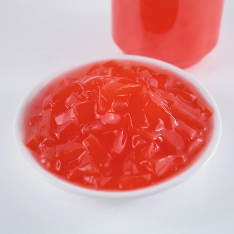 Тайваньский пузырьковый молочный чай, Топпинг, ингредиенты, клубничный аромат, кокосовое желе