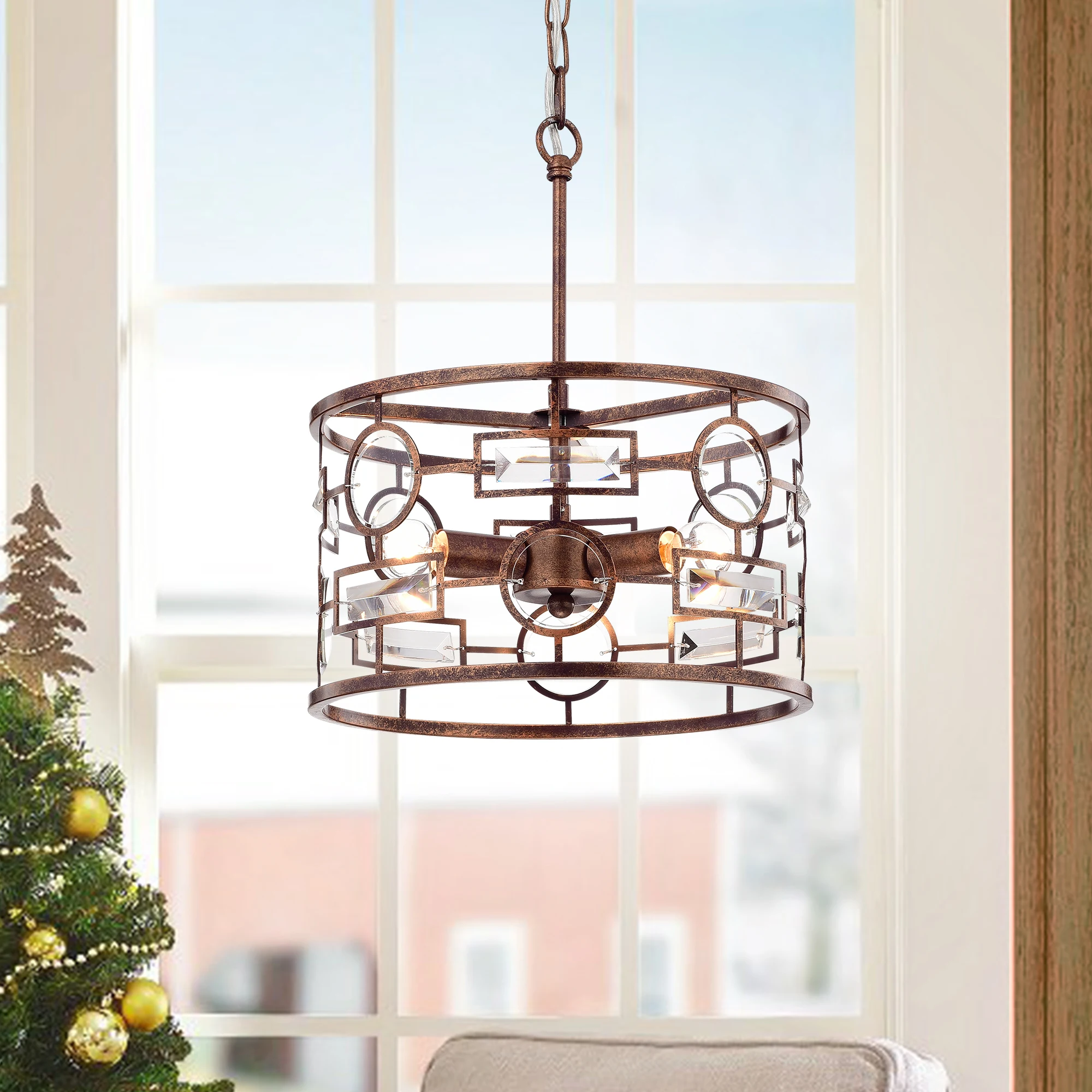 Pendant Lighting Lamp Modern Industrial Crystal Lamps Chandeliers For Banquet Hall Hotel Lobby