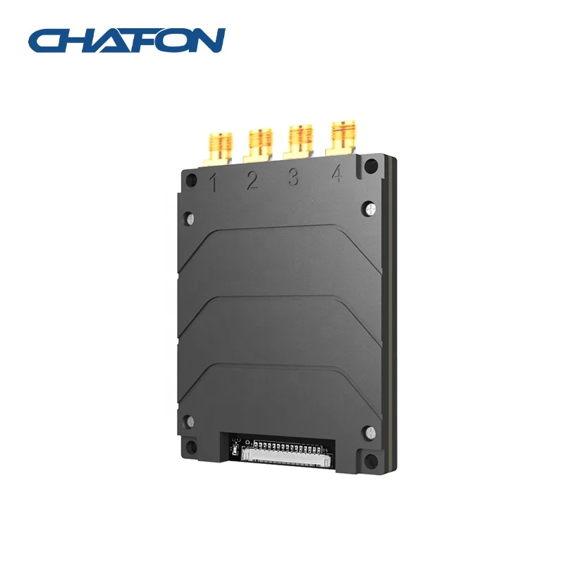 CHAFON multiple ports 25m long distance multiple tags reading impinj E710 uhf rfid reader module arduino Raspberry pi