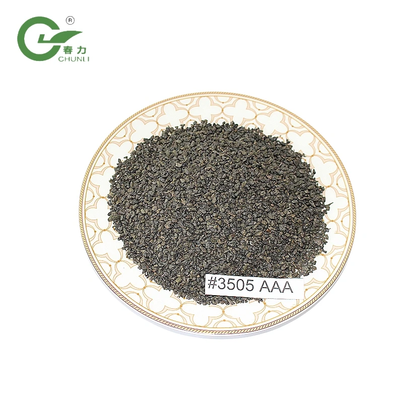 Eu Standard Gunpowder Tea 3505aaa With High Aroma And Sweet Taste Slim Body