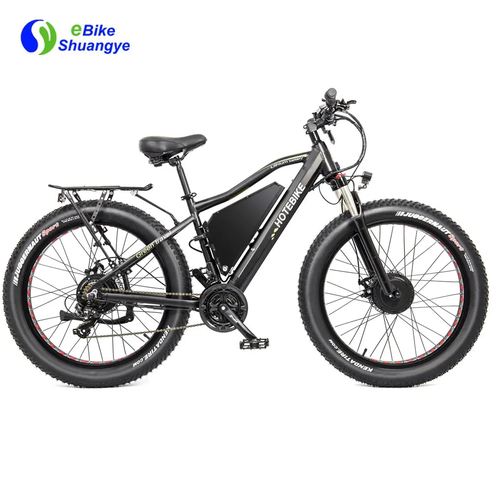 Dual motor dirt bike fat e bike 500w 48v electric bicycle sports bike