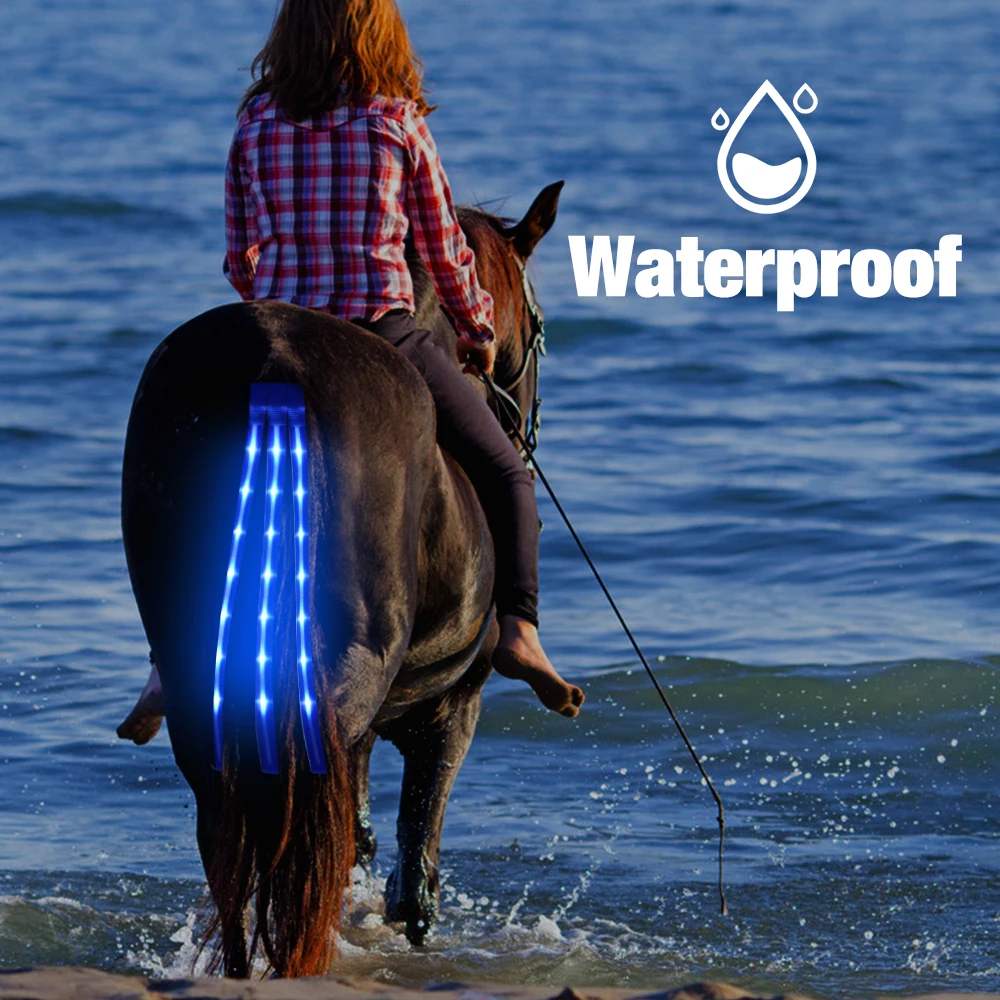 2021 hot selling Bright LED flashing Horse Tail light  Lamp