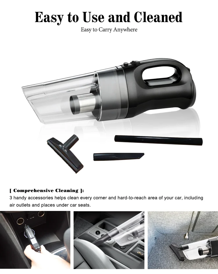 ELUXGO DC12V Car Use Vacuum Cleaner Automobile with SVC1015-C