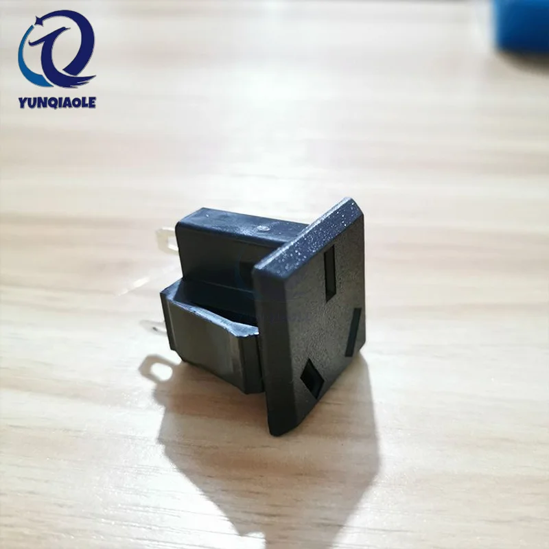 Game Machine Doll Power Supply Tripod Plug National Standard Power Triangle Socket Black Power Socket For Game Machine