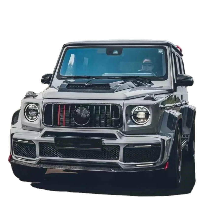 BETTER High Quality Dry Carbon Fiber Brabu Rocket G900 Style Body Kit for Mercedes-Benz G-Class W464 G63