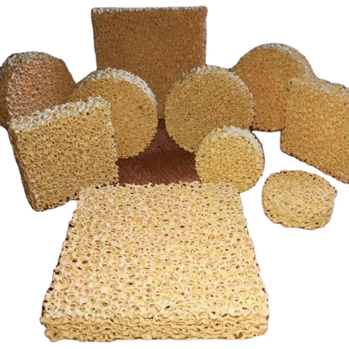 High Thermal High Quality Zirconia Ceramic Foam Filter for Steel Casting Industry