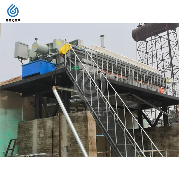 Automatic Environmentally Membrane Filter Press Textile Sludge New Engine Pump Filter Plate Chemical Liquid
