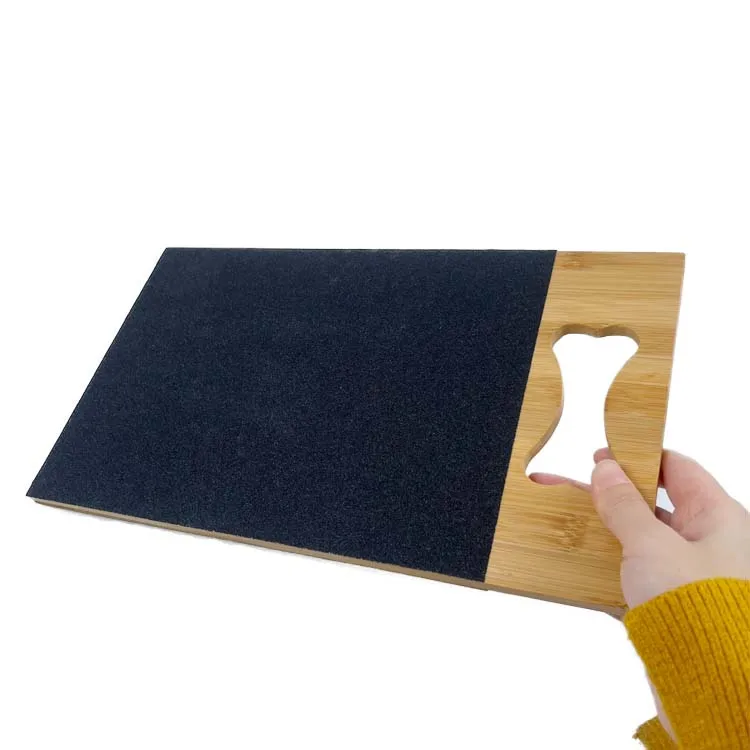 Legend Customized Logo Dog Nail Scratch Board Cat Scratch Pad Dog Nail File Board Pet Toy Bamboo Dog Scratch Pad For Nails