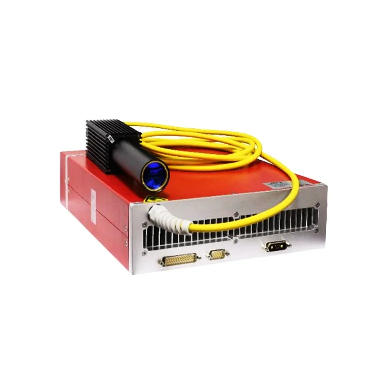 Laser Equipment Parts Mopa color fiber laser engraver JPT MOPA series fiber laser source 20W 30W 50W