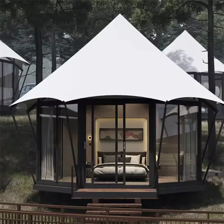 Новая мембранная структура Glamping роскошный пляжный отель курортные принадлежности для палаток