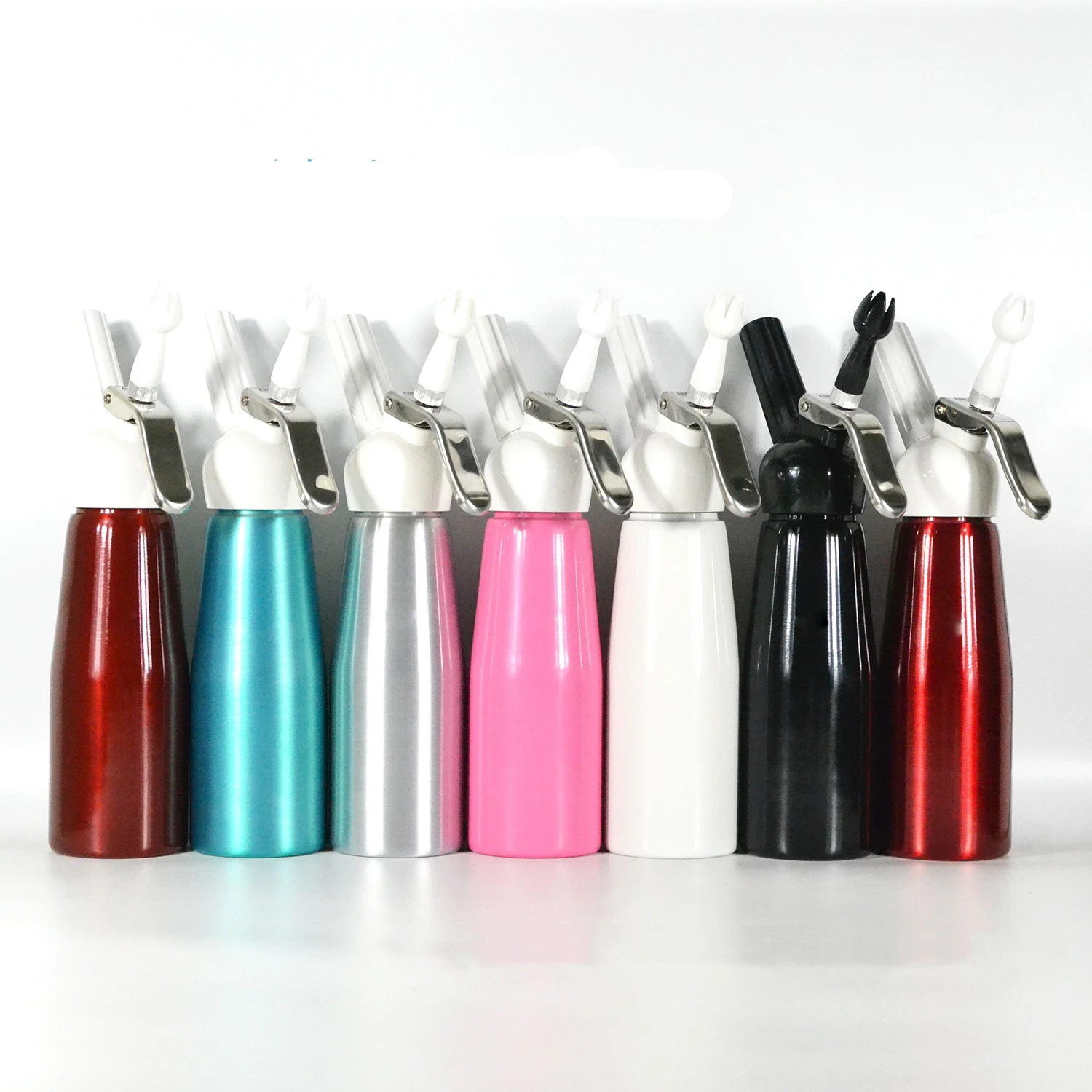 500ml Commercial Aluminum Whipped Cream Dispenser Professional Whipping Siphon Cream Whipper for Homemade Creams and Sauces