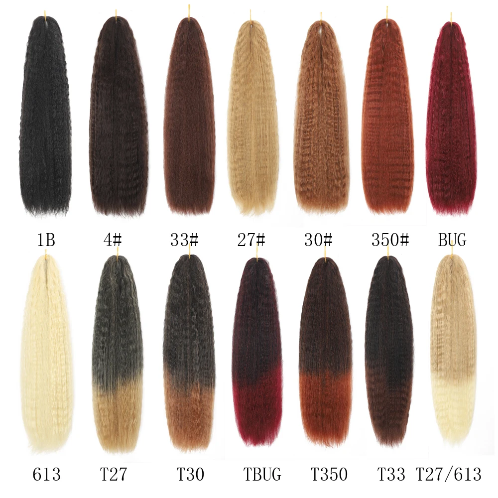 Wholesale 22inch 100g Synthetic Afro Kinky Twist Crochet Braid Hair Extensions Cuban Twist Marley Braiding Hair for Women