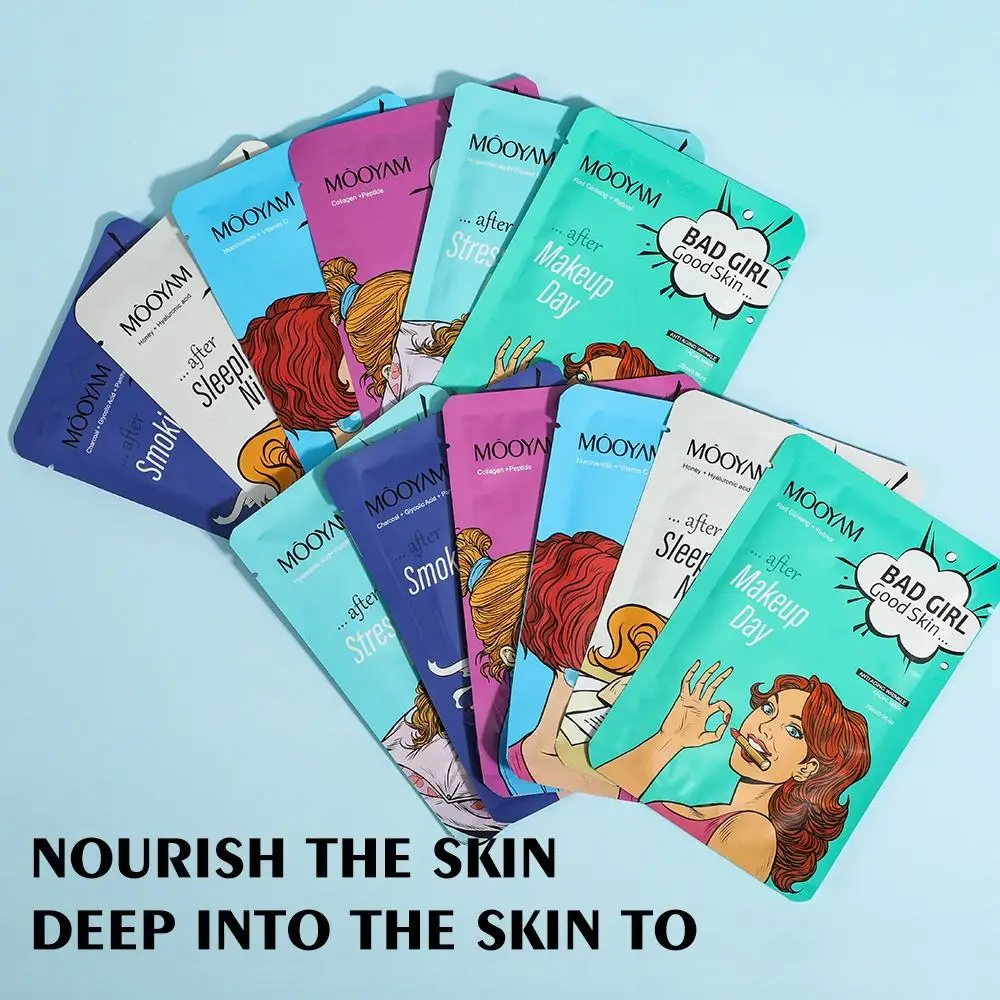 Private Label Beauty Face Maskss Beauty Hydrating Mascarillasl Facial Mask Sheet Korean Skin Care Moisturizing Face Mask