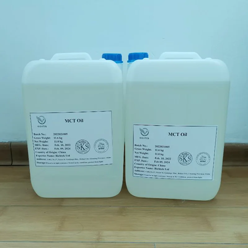 Richtek,ltd Nutruoil Brand Bulk Bulk Fractionated Coconut oil 100% Pure Natural Organic MCT oil