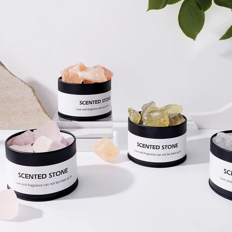 Home Crystal Aromatherapy Essential Oil Aroma Volcanic Natural Stone Rocks Diffuser