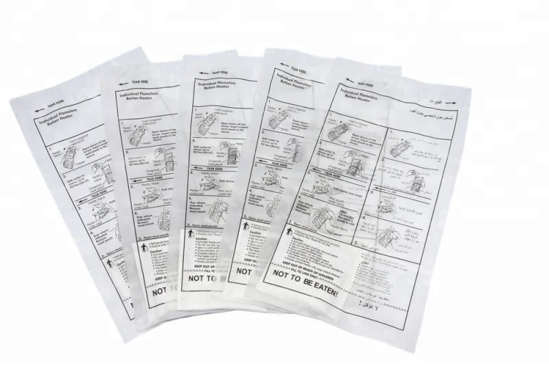 HongQiang  40Gram Flameless Ration Heater Food Pouch  Camping Hiking Outdoor Food Self Heating Bag