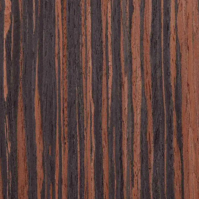 High Quality  Ebony Coloured Wood Veneer Sheets Reconstituted Veneer for Interior Design