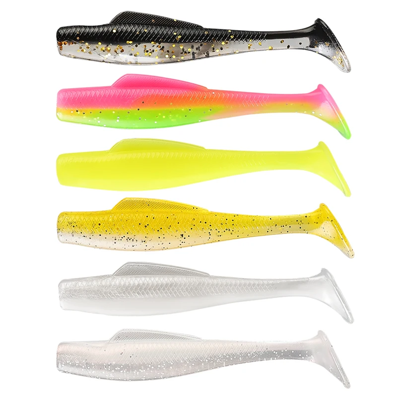 Palmer 4cm 6cm 8cm 10cm 12cm soft plastic fishing lure 8 colors soft bait lures TPE swim bait fishing lures soft wholesale